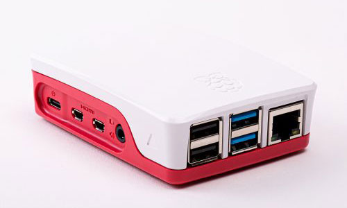 The official Raspberry Pi case for Raspberry Pi 4