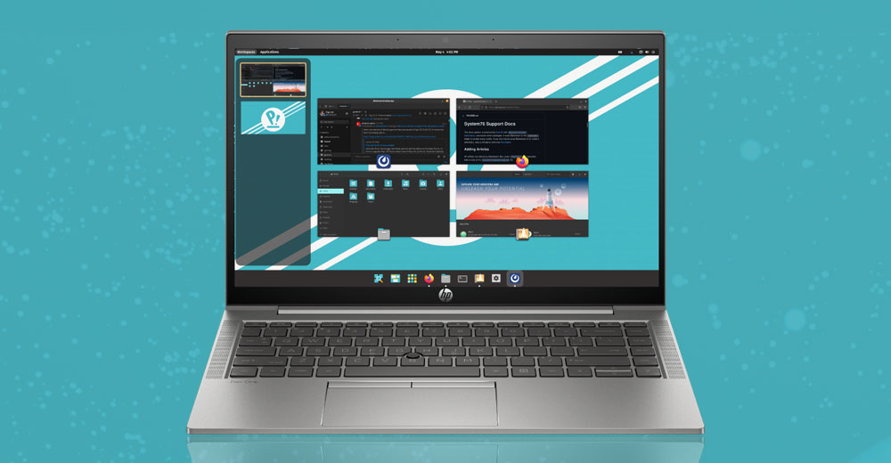 HP Dev One with Pop!_OS